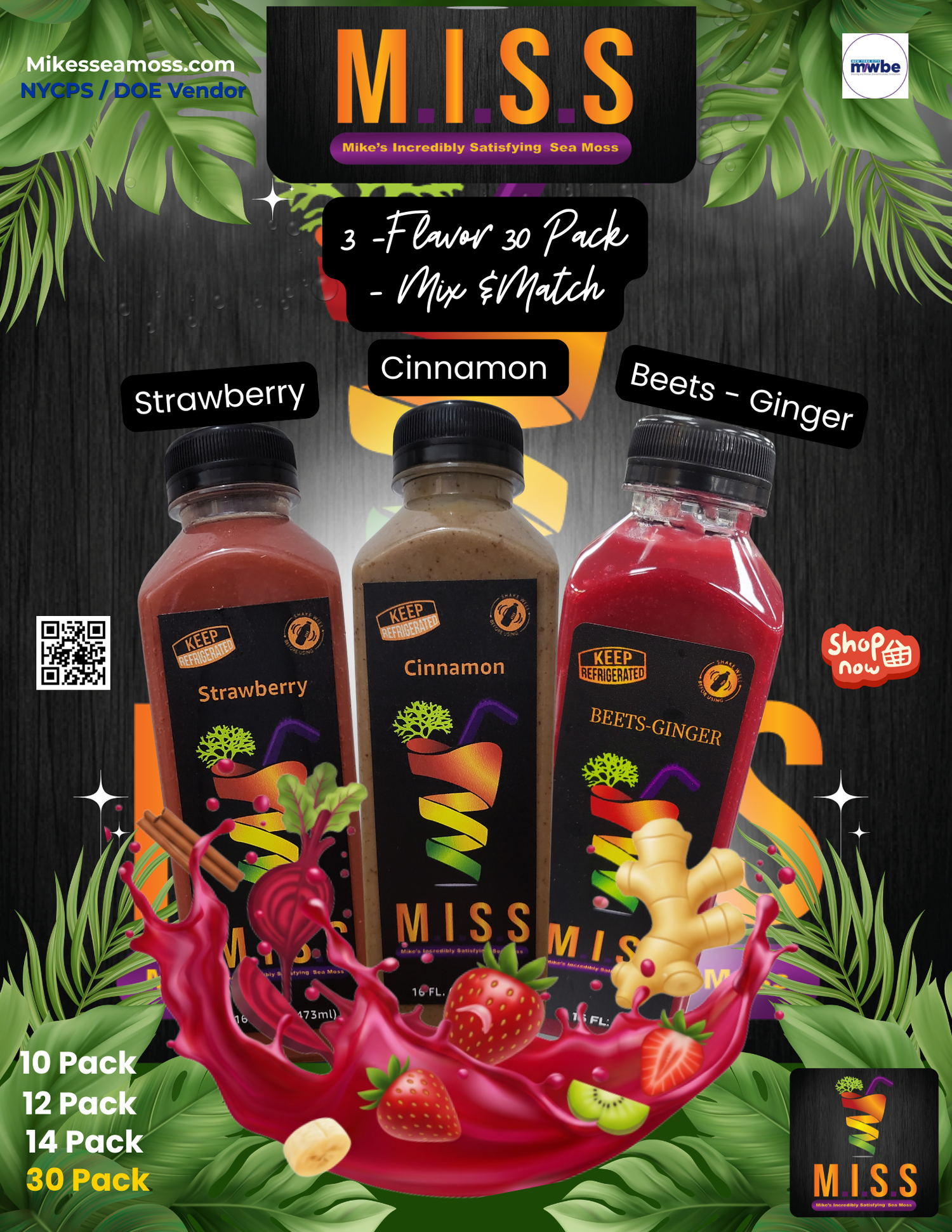 3-Flavor 30-Pack Mix & Match