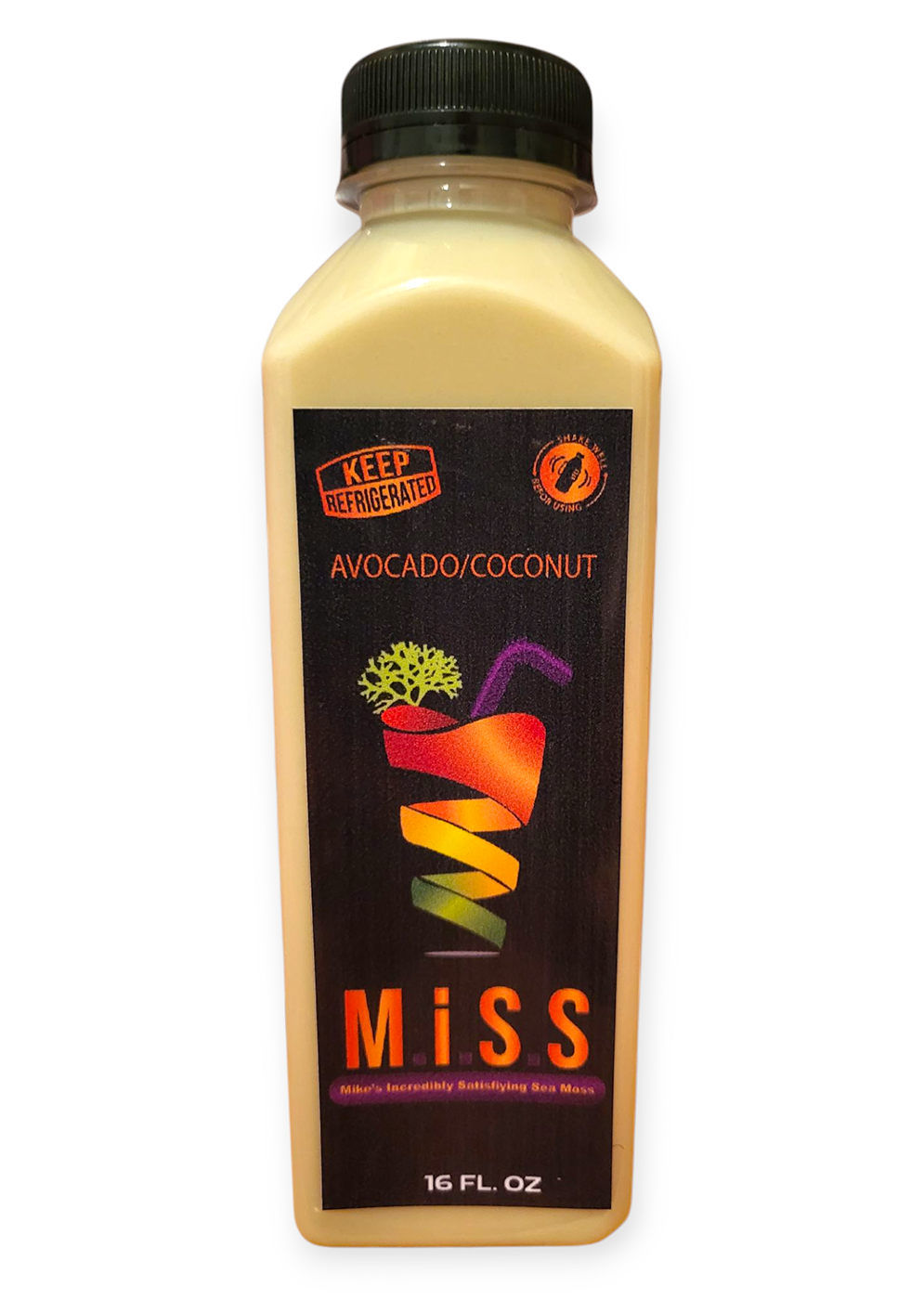 Avocado-Coconut Sea Moss Smoothie